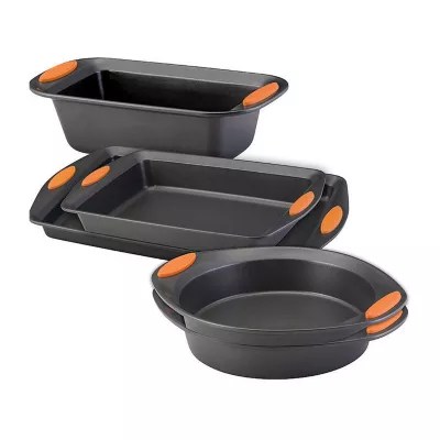 Rachael Ray® 5pc. Bakeware Set, Color Gray JCPenney