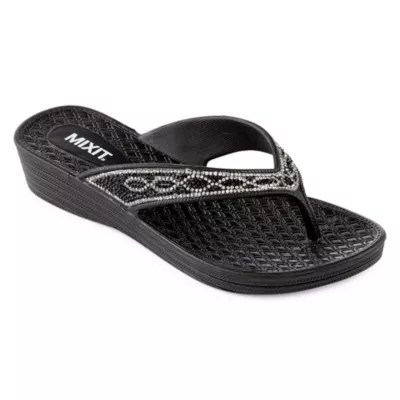 Mixit Womens Wedge FlipFlops JCPenney