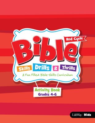Bible Skills Drills and Thrills Red Cycle Grades 46 Activity Book