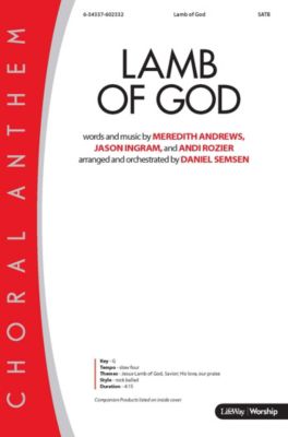 Lamb of God Downloadable Listening Track Lifeway