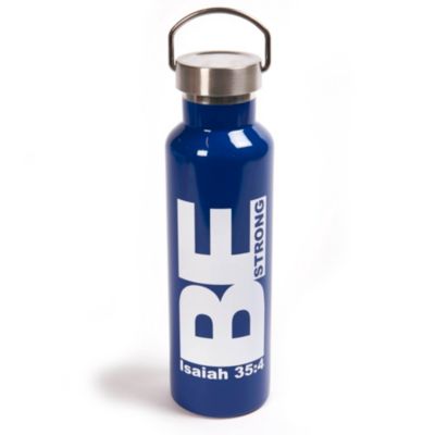 "Be Strong" Stainless Steel Water Bottle, 25 oz. Lifeway