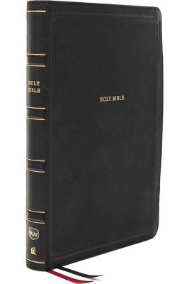 NKJV, Deluxe Reference Bible, CenterColumn Giant Print, Leathersoft