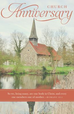 Church Anniversary Bulletin Boards