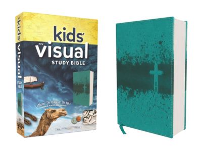 Niv, Kids' Visual Study Bible, Leathersoft, Teal, Full Color.