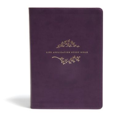 NLT Life Application Study Bible, Third Edition, Simulated Leather, Purple LifeWay