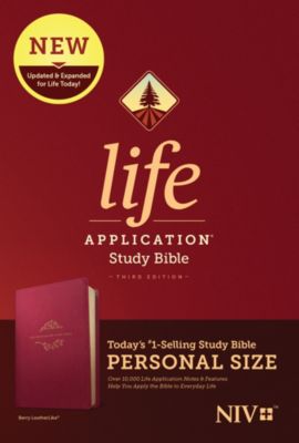 NIV Life Application Study Bible, Third Edition, Personal