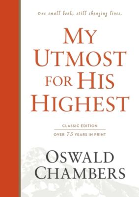 My Utmost for His Highest Classic Language Hardcover Lifeway