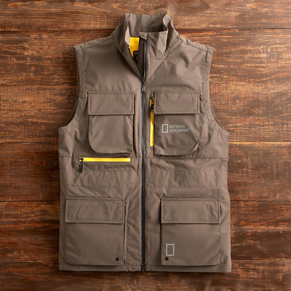 National Geographic Men's Fourpocket Zipper Vest National Geographic