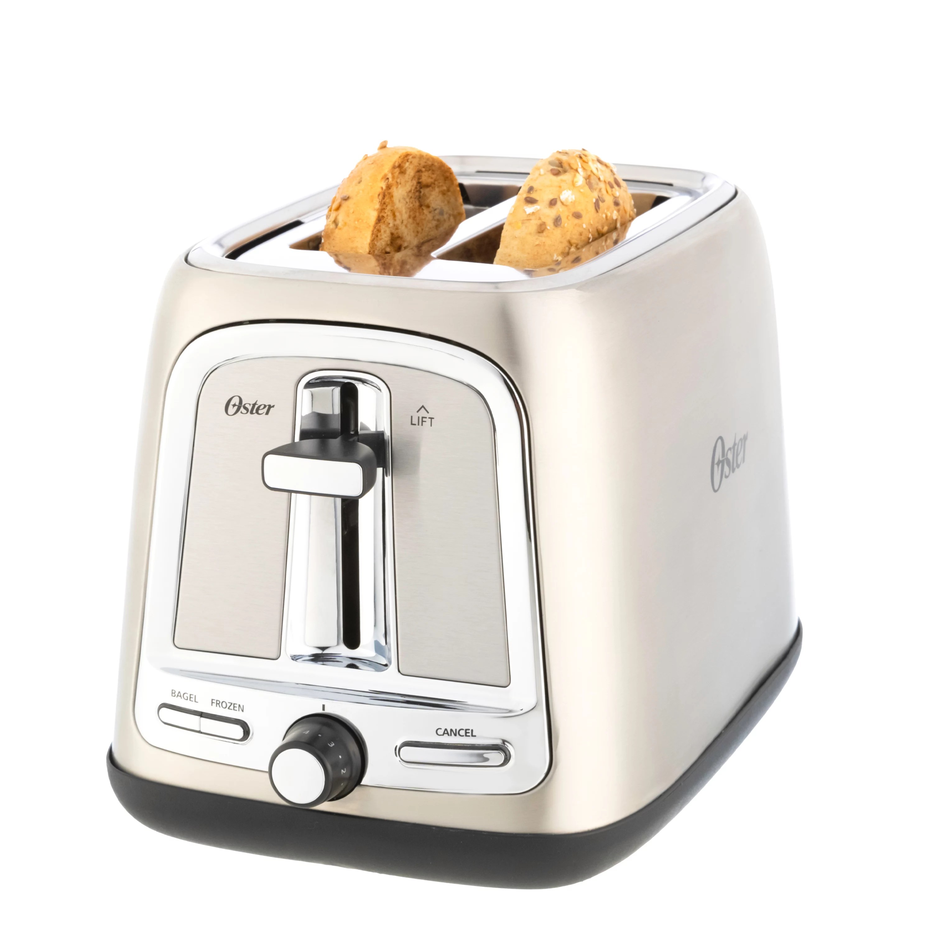 Oster® 2Slice Toaster with Advanced Toast Technology, Stainless Steel