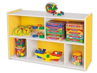 Kids Colors™ Preschool Storage Unit Yellow at Lakeshore Learning