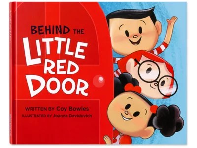 Behind the Little Red Door Hardcover Book at Lakeshore Learning