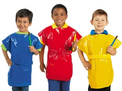 SuperLightweight Adjustable Vinyl Paint Aprons at Lakeshore Learning