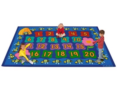 Numbers & Letters Activity Carpets at Lakeshore Learning