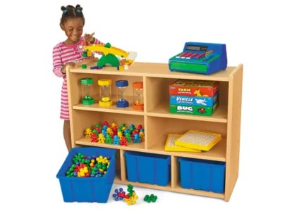 HeavyDuty Shelves & Cubbies Storage Unit at Lakeshore Learning