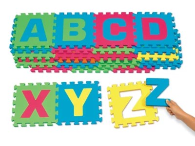 HeavyDuty Alphabet Puzzle Mats at Lakeshore Learning