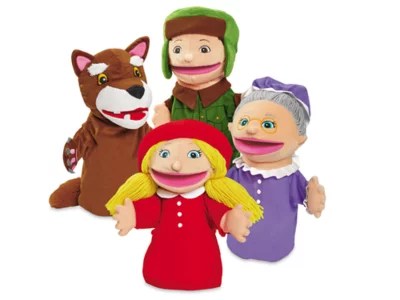 Little Red Riding Hood Storytelling Puppet Set at Lakeshore Learning