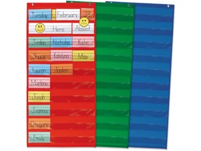 SpaceSaver Pocket Charts at Lakeshore Learning