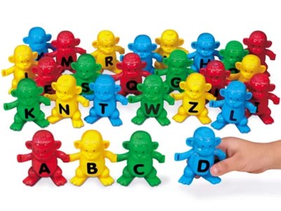 Linking Letter Monkeys Uppercase at Lakeshore Learning