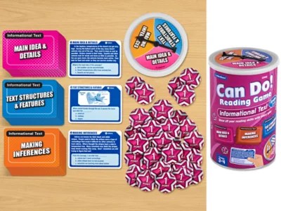 Can Do! Reading Informational Text Game Gr. 34 at Lakeshore Learning