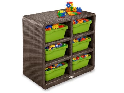 Outdoor 6Cubby Storage Unit at Lakeshore Learning