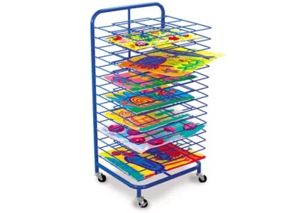 Lakeshore DoubleSpace Mobile Drying Rack at Lakeshore Learning