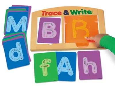 Trace & Write Alphabet Center at Lakeshore Learning