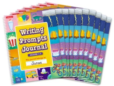 Writing Prompts Journal Gr. 12 Set of 10 at Lakeshore Learning