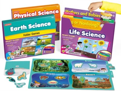 Early Science File Folder Games Complete Set at Lakeshore Learning