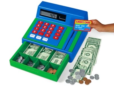 RealWorking Cash Register at Lakeshore Learning