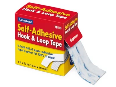 Self Adhesive Hook Loop Tape At Lakeshore Learning