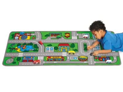 Around Town Play Carpet at Lakeshore Learning