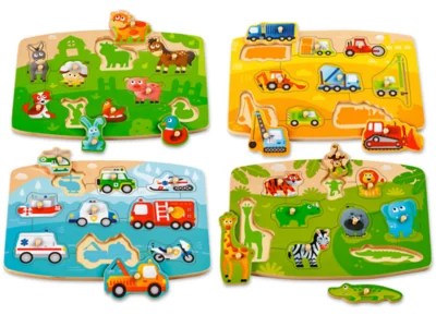 Beginner’s Peg Puzzle Set at Lakeshore Learning