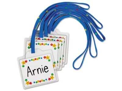 Lakeshore Safety Name Tags Set of 5 at Lakeshore Learning