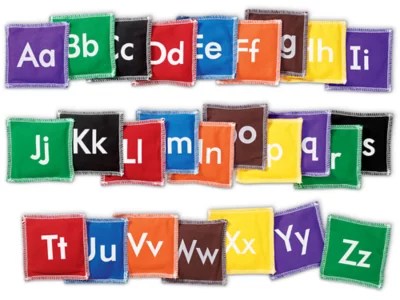 Letters Beanbag Set at Lakeshore Learning