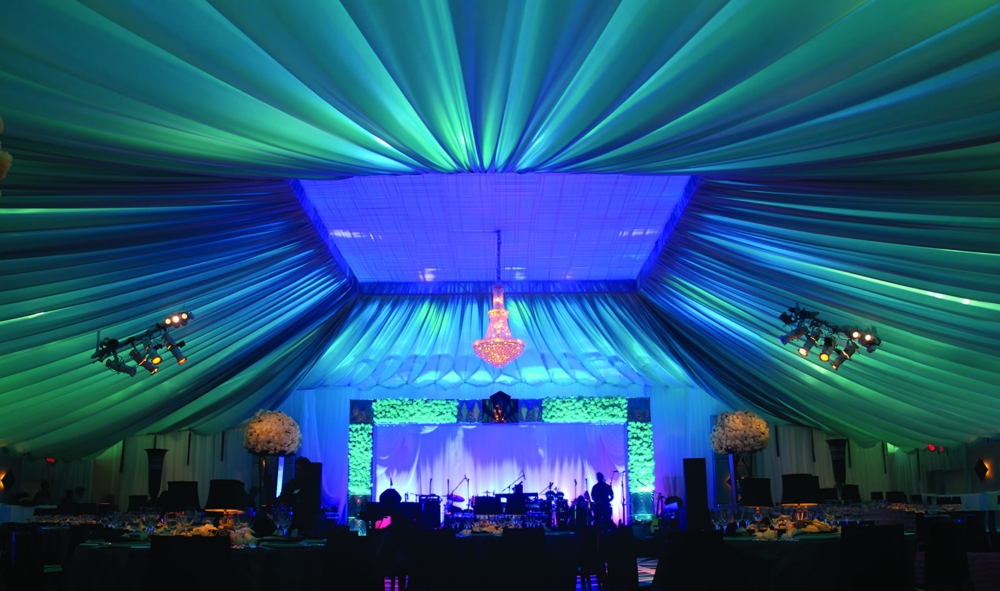 Tent Swags & Event Fabrics from Rose Brand