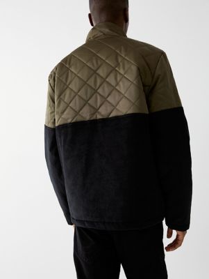 QUILTED CORDUROY JACKET