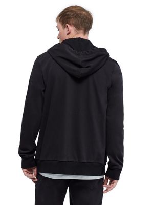 WOVEN HOODIE