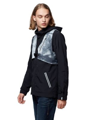 VESTED TIE DYE JACKET