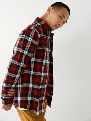 PLAID FLANNEL SHIRT