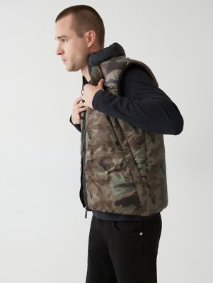 CAMO PUFFER VEST