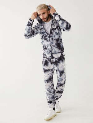 TIE DYE ZIP HOODIE