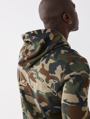 TRUE CAMO ZIP HOODIE