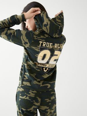 CAMO ZIP HOODIE