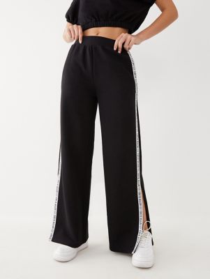 HIGH RISE WIDE LEG JOGGER