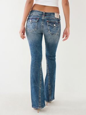 True Religion Low Rise Flare Jeans Best Sale