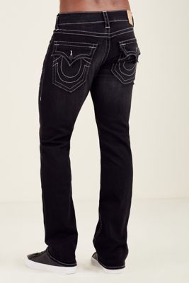 STRAIGHT FLAP BLACK MENS JEAN True Religion