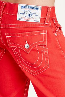 STRAIGHT RED MENS JEAN True Religion