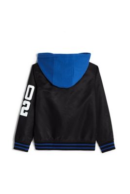 BOYS NYLON VARSITY JACKET