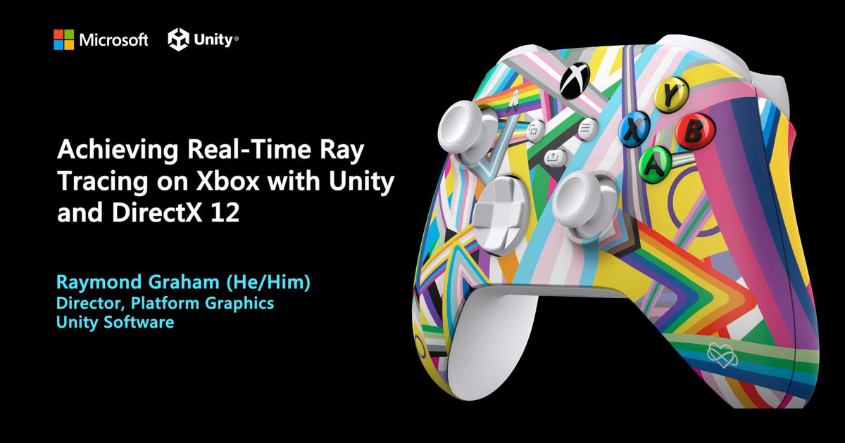 Achieving realtime ray tracing on Xbox with Unity and DirectX 12