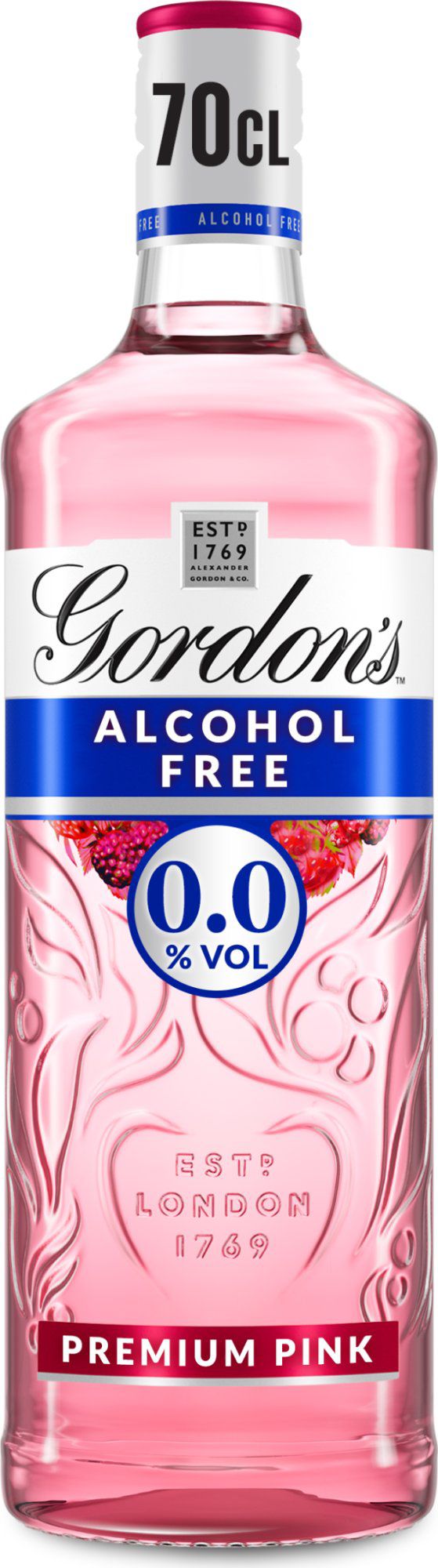 Gordon's Pink Alcohol Free 70cl Waitrose Cellar